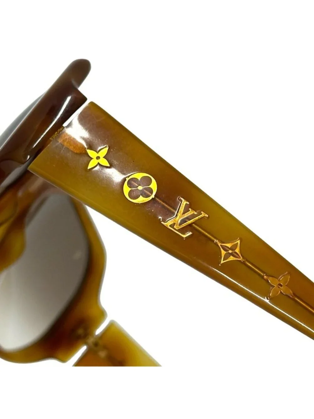 Louis Vuitton Sunglasses Obsession GM Brown LV Logo Eyewear